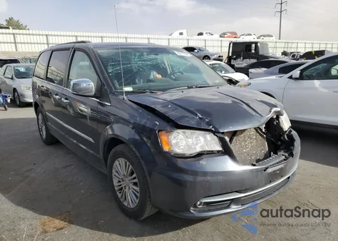 2013 Chrysler Town & Country Touring L из США, поврежденный, VIN 2C4RC1CG6DR614463
